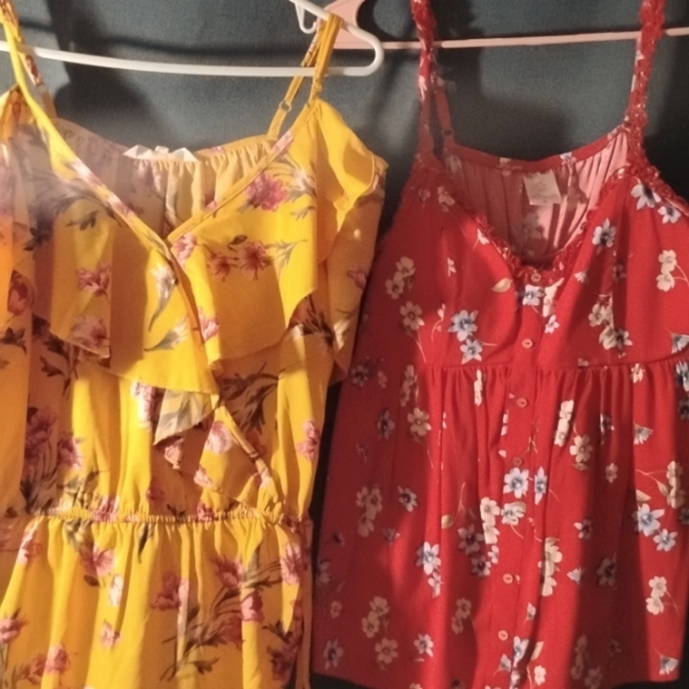 2 summer blouse bundle